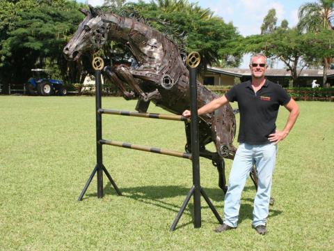 Salto em Liberdade II Ze Vasconcellos Metal Sculptures - Ze Vasconcellos Metal Sculptures - Metal Sculptures - Campinas - São Paulo - Brasil - 2