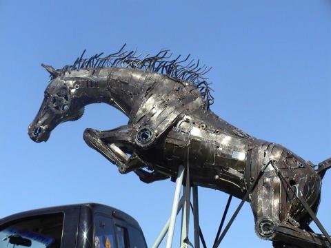Salto em Liberdade II Ze Vasconcellos Metal Sculptures - Ze Vasconcellos Metal Sculptures - Metal Sculptures - Campinas - São Paulo - Brasil - 4