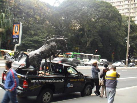 Salto em Liberdade II Ze Vasconcellos Metal Sculptures - Ze Vasconcellos Metal Sculptures - Metal Sculptures - Campinas - São Paulo - Brasil - 3