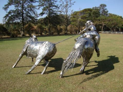 Vaquejada Ze Vasconcellos Metal Sculptures - Ze Vasconcellos Metal Sculptures - Metal Sculptures - Campinas - São Paulo - Brasil - 5
