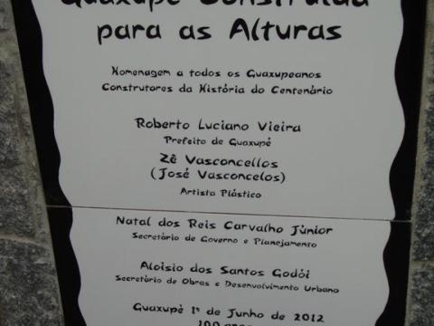 Inauguração Monumento 100 anos de Guaxupé Ze Vasconcellos Metal Sculptures - Ze Vasconcellos Metal Sculptures - Metal Sculptures - Campinas - São Paulo - Brasil - 11