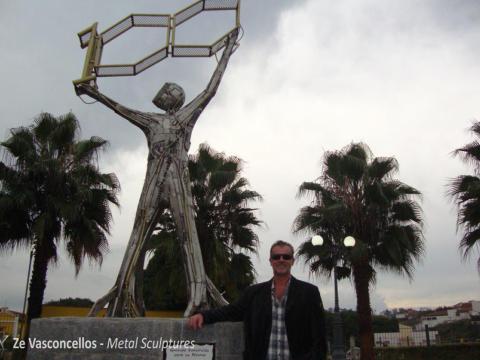 Inauguração Monumento 100 anos de Guaxupé Ze Vasconcellos Metal Sculptures - Ze Vasconcellos Metal Sculptures - Metal Sculptures - Campinas - São Paulo - Brasil - 9