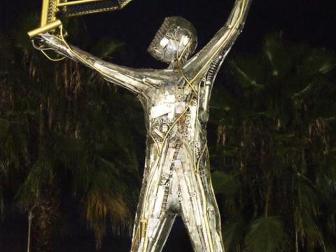 Inauguração Monumento 100 anos de Guaxupé Ze Vasconcellos Metal Sculptures - Ze Vasconcellos Metal Sculptures - Metal Sculptures - Campinas - São Paulo - Brasil - 2