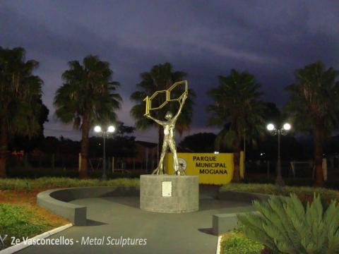 Inauguração Monumento 100 anos de Guaxupé Ze Vasconcellos Metal Sculptures - Ze Vasconcellos Metal Sculptures - Metal Sculptures - Campinas - São Paulo - Brasil - 8