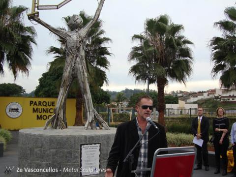 Inauguração Monumento 100 anos de Guaxupé Ze Vasconcellos Metal Sculptures - Ze Vasconcellos Metal Sculptures - Metal Sculptures - Campinas - São Paulo - Brasil - 12