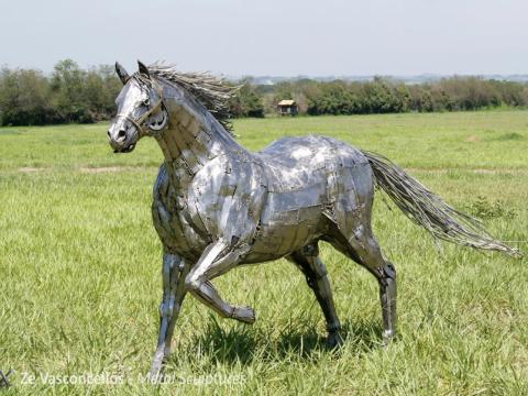 Quarto de Milha  - Oklahomma Ze Vasconcellos Metal Sculptures - Ze Vasconcellos Metal Sculptures - Metal Sculptures - Campinas - São Paulo - Brasil - 6