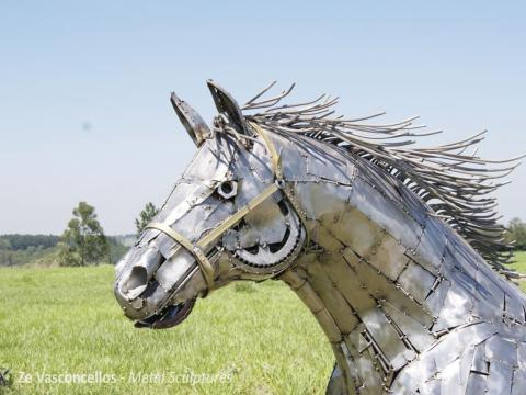 Quarto de Milha  - Oklahomma Ze Vasconcellos Metal Sculptures - Ze Vasconcellos Metal Sculptures - Metal Sculptures - Campinas - São Paulo - Brasil - 7
