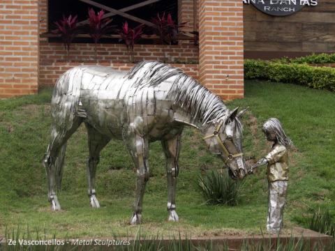 Haras Ana Dantas - Roxão Ze Vasconcellos Metal Sculptures - Ze Vasconcellos Metal Sculptures - Metal Sculptures - Campinas - São Paulo - Brasil - 1