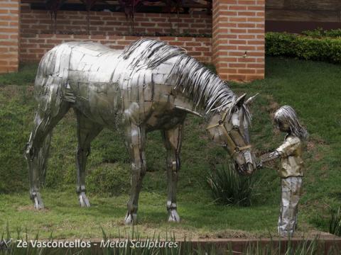 Haras Ana Dantas - Roxão Ze Vasconcellos Metal Sculptures - Ze Vasconcellos Metal Sculptures - Metal Sculptures - Campinas - São Paulo - Brasil - 3