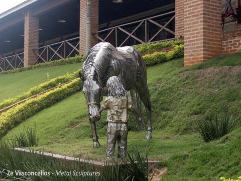 Haras Ana Dantas - Roxão Ze Vasconcellos Metal Sculptures - Ze Vasconcellos Metal Sculptures - Metal Sculptures - Campinas - São Paulo - Brasil - 7
