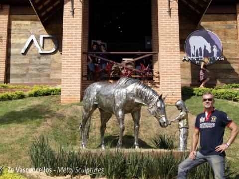 Haras Ana Dantas - Roxão Ze Vasconcellos Metal Sculptures - Ze Vasconcellos Metal Sculptures - Metal Sculptures - Campinas - São Paulo - Brasil - 11
