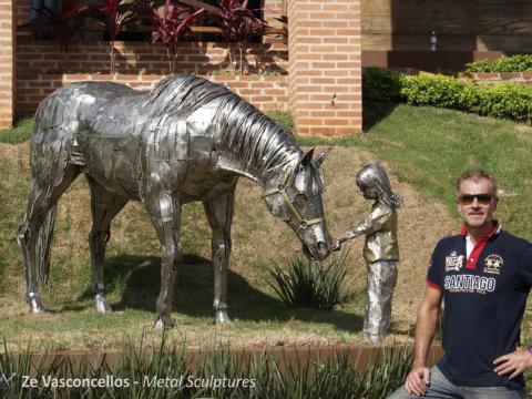 Haras Ana Dantas - Roxão Ze Vasconcellos Metal Sculptures - Ze Vasconcellos Metal Sculptures - Metal Sculptures - Campinas - São Paulo - Brasil - 9