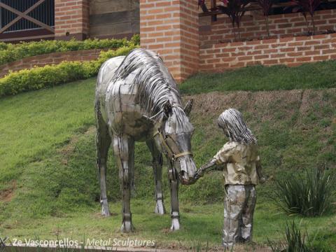 Haras Ana Dantas - Roxão Ze Vasconcellos Metal Sculptures - Ze Vasconcellos Metal Sculptures - Metal Sculptures - Campinas - São Paulo - Brasil - 14