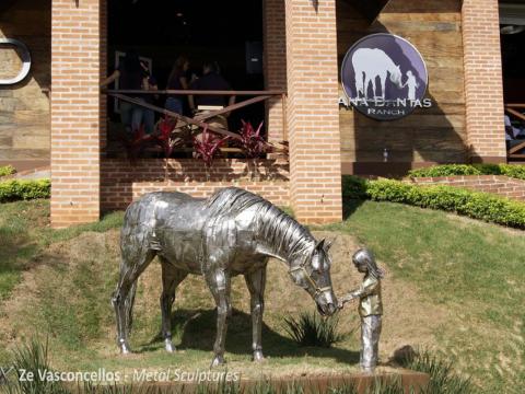 Haras Ana Dantas - Roxão Ze Vasconcellos Metal Sculptures - Ze Vasconcellos Metal Sculptures - Metal Sculptures - Campinas - São Paulo - Brasil - 16