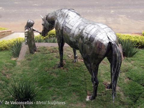 Haras Ana Dantas - Roxão Ze Vasconcellos Metal Sculptures - Ze Vasconcellos Metal Sculptures - Metal Sculptures - Campinas - São Paulo - Brasil - 5