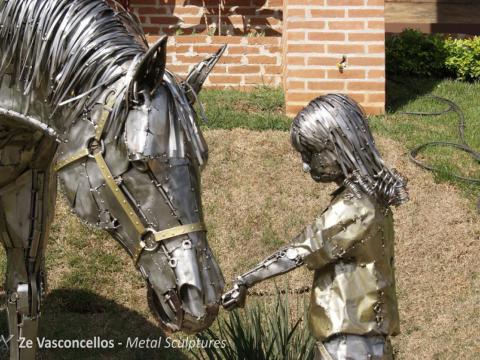 Haras Ana Dantas - Roxão Ze Vasconcellos Metal Sculptures - Ze Vasconcellos Metal Sculptures - Metal Sculptures - Campinas - São Paulo - Brasil - 17