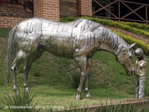 Haras Ana Dantas - Roxão Ze Vasconcellos Metal Sculptures - Ze Vasconcellos Metal Sculptures - Metal Sculptures - Campinas - São Paulo - Brasil - 15