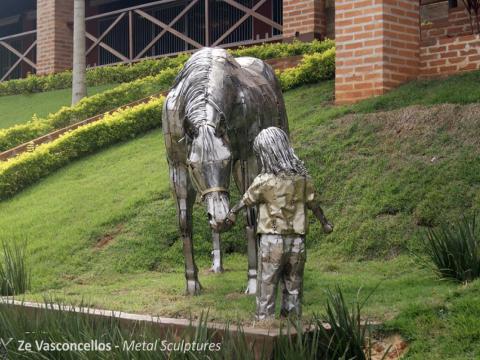 Haras Ana Dantas - Roxão Ze Vasconcellos Metal Sculptures - Ze Vasconcellos Metal Sculptures - Metal Sculptures - Campinas - São Paulo - Brasil - 4