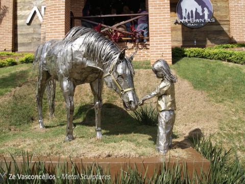 Haras Ana Dantas - Roxão Ze Vasconcellos Metal Sculptures - Ze Vasconcellos Metal Sculptures - Metal Sculptures - Campinas - São Paulo - Brasil - 18
