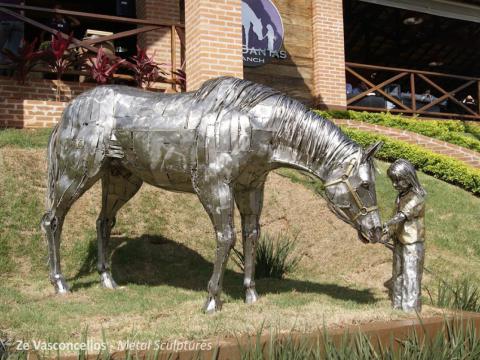 Haras Ana Dantas - Roxão Ze Vasconcellos Metal Sculptures - Ze Vasconcellos Metal Sculptures - Metal Sculptures - Campinas - São Paulo - Brasil - 13