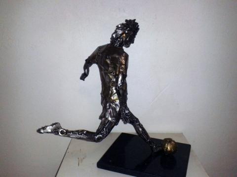 Jogadores de Futebol - À VENDA Ze Vasconcellos Metal Sculptures - Ze Vasconcellos Metal Sculptures - Metal Sculptures - Campinas - São Paulo - Brasil - 3