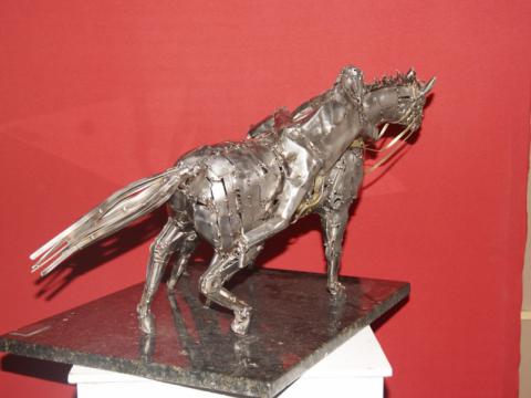 Vaquejada - À VENDA Ze Vasconcellos Metal Sculptures - Ze Vasconcellos Metal Sculptures - Metal Sculptures - Campinas - São Paulo - Brasil - 5