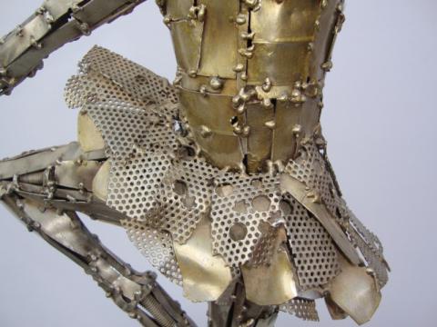 Bailarina - À VENDA Ze Vasconcellos Metal Sculptures - Ze Vasconcellos Metal Sculptures - Metal Sculptures - Campinas - São Paulo - Brasil - 3