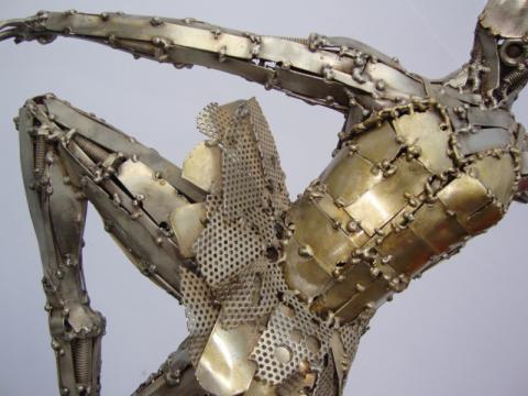 Bailarina - À VENDA Ze Vasconcellos Metal Sculptures - Ze Vasconcellos Metal Sculptures - Metal Sculptures - Campinas - São Paulo - Brasil - 5