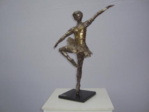 Bailarina - À VENDA Ze Vasconcellos Metal Sculptures - Ze Vasconcellos Metal Sculptures - Metal Sculptures - Campinas - São Paulo - Brasil - 2