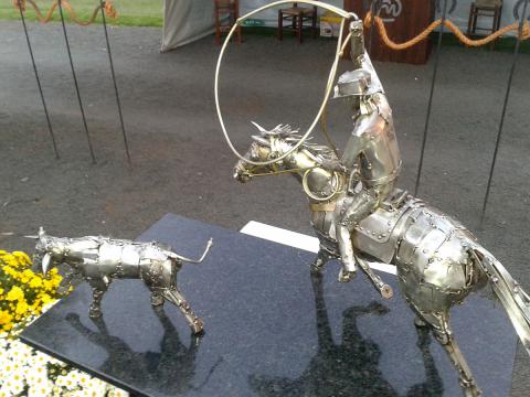 Prova do Laço Ze Vasconcellos Metal Sculptures - Ze Vasconcellos Metal Sculptures - Metal Sculptures - Campinas - São Paulo - Brasil - 5