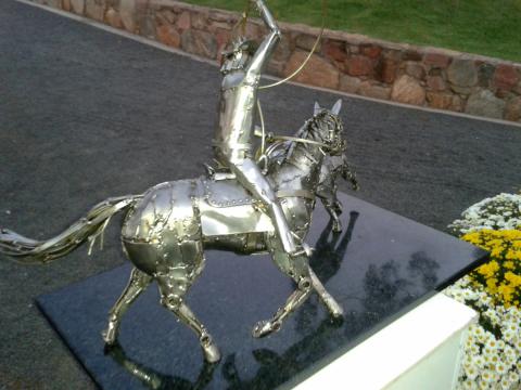 Prova do Laço Ze Vasconcellos Metal Sculptures - Ze Vasconcellos Metal Sculptures - Metal Sculptures - Campinas - São Paulo - Brasil - 2