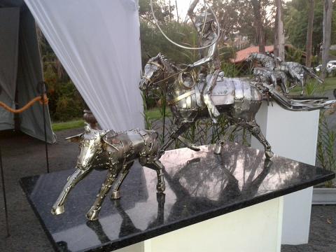 Prova do Laço Ze Vasconcellos Metal Sculptures - Ze Vasconcellos Metal Sculptures - Metal Sculptures - Campinas - São Paulo - Brasil - 4