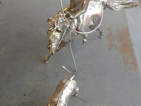 Prova do Laço Ze Vasconcellos Metal Sculptures - Ze Vasconcellos Metal Sculptures - Metal Sculptures - Campinas - São Paulo - Brasil - 7