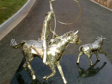 Prova do Laço Ze Vasconcellos Metal Sculptures - Ze Vasconcellos Metal Sculptures - Metal Sculptures - Campinas - São Paulo - Brasil - 3