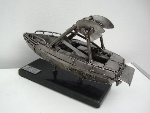 Barco - Weakboard Ze Vasconcellos Metal Sculptures - Ze Vasconcellos Metal Sculptures - Metal Sculptures - Campinas - São Paulo - Brasil - 4