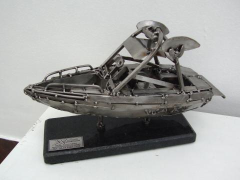 Barco - Weakboard Ze Vasconcellos Metal Sculptures - Ze Vasconcellos Metal Sculptures - Metal Sculptures - Campinas - São Paulo - Brasil - 5