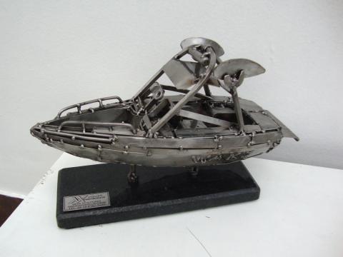 Barco - Weakboard Ze Vasconcellos Metal Sculptures - Ze Vasconcellos Metal Sculptures - Metal Sculptures - Campinas - São Paulo - Brasil - 1