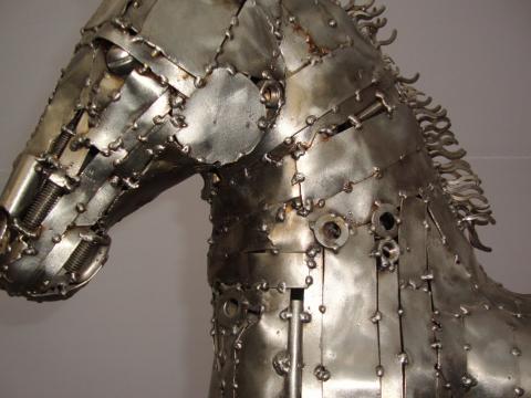 Cavalo Lusitano Ze Vasconcellos Metal Sculptures - Ze Vasconcellos Metal Sculptures - Metal Sculptures - Campinas - São Paulo - Brasil - 7