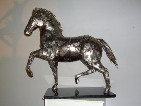 Cavalo Lusitano Ze Vasconcellos Metal Sculptures - Ze Vasconcellos Metal Sculptures - Metal Sculptures - Campinas - São Paulo - Brasil - 4