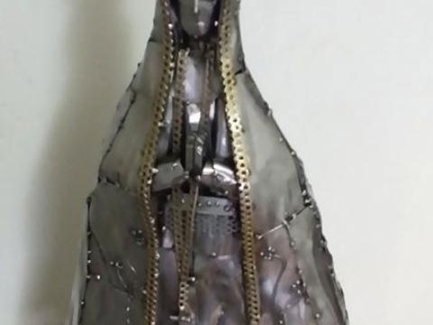 Nossa Senhora Aparecida Ze Vasconcellos Metal Sculptures - Ze Vasconcellos Metal Sculptures - Metal Sculptures - Campinas - São Paulo - Brasil - 5