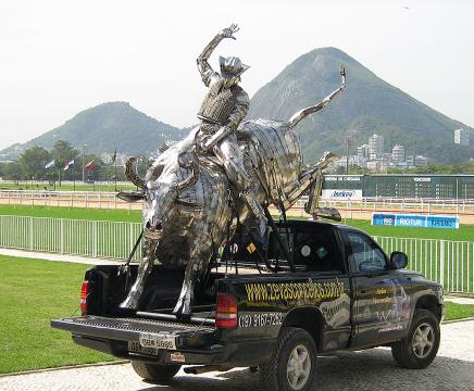 Grande Premio Brasil - RJ Metal Sulpture, Sculpture Steel, Escultura em Meta, Horse Metal, Ze Vasconcellos - Ze Vasconcellos Metal Sculptures - Metal Sculptures - Campinas - São Paulo - Brasil - 4