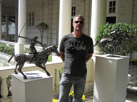 Grande Premio Brasil - RJ Metal Sulpture, Sculpture Steel, Escultura em Meta, Horse Metal, Ze Vasconcellos - Ze Vasconcellos Metal Sculptures - Metal Sculptures - Campinas - São Paulo - Brasil - 2