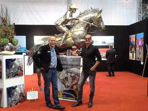 Metec, Dusseldorf - Alemanha Metal Sulpture, Sculpture Steel, Escultura em Meta, Horse Metal, Ze Vasconcellos - Ze Vasconcellos Metal Sculptures - Metal Sculptures - Campinas - São Paulo - Brasil - 2