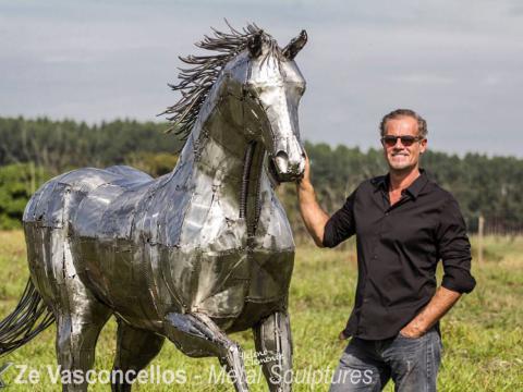 História  Ze Vasconcellos Metal Sculptures - Ze Vasconcellos Metal Sculptures - Metal Sculptures - Campinas - São Paulo - Brasil - 1