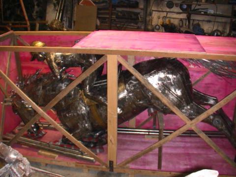 Exposição em Hagen, Alemanha no evento Horse & Dreams de 23 a 27 Abril 2014 Ze Vasconcellos Metal Sculptures - Ze Vasconcellos Metal Sculptures - Metal Sculptures - Campinas - São Paulo - Brasil - 2