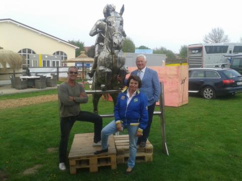 Exposição em Hagen, Alemanha no evento Horse & Dreams de 23 a 27 Abril 2014 Ze Vasconcellos Metal Sculptures - Ze Vasconcellos Metal Sculptures - Metal Sculptures - Campinas - São Paulo - Brasil - 4