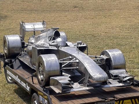 Confecção de um carro de Formula 1 Ze Vasconcellos Metal Sculptures - Ze Vasconcellos Metal Sculptures - Metal Sculptures - Campinas - São Paulo - Brasil - 9