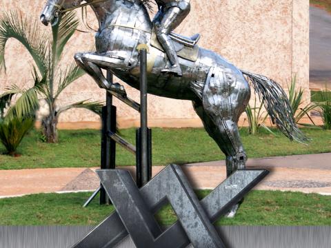 Zê Vasconcellos no Equitana 2015  Ze Vasconcellos Metal Sculptures - Ze Vasconcellos Metal Sculptures - Metal Sculptures - Campinas - São Paulo - Brasil - 3