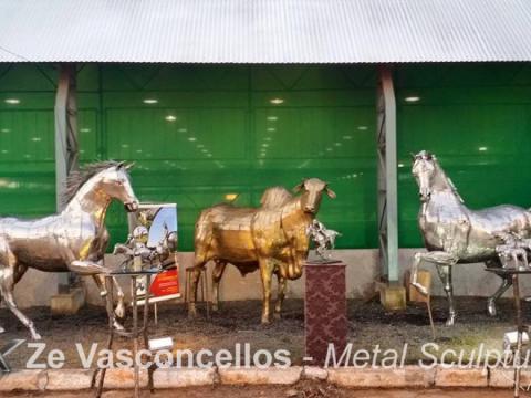 Quarter Horse - Nova escultura Ze Vasconcellos Metal Sculptures - Ze Vasconcellos Metal Sculptures - Metal Sculptures - Campinas - São Paulo - Brasil - 4