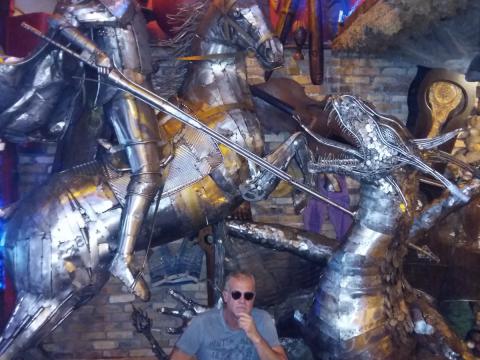 São Jorge - A escultura no Rio de JaneiRO Ze Vasconcellos Metal Sculptures - Ze Vasconcellos Metal Sculptures - Metal Sculptures - Campinas - São Paulo - Brasil - 2